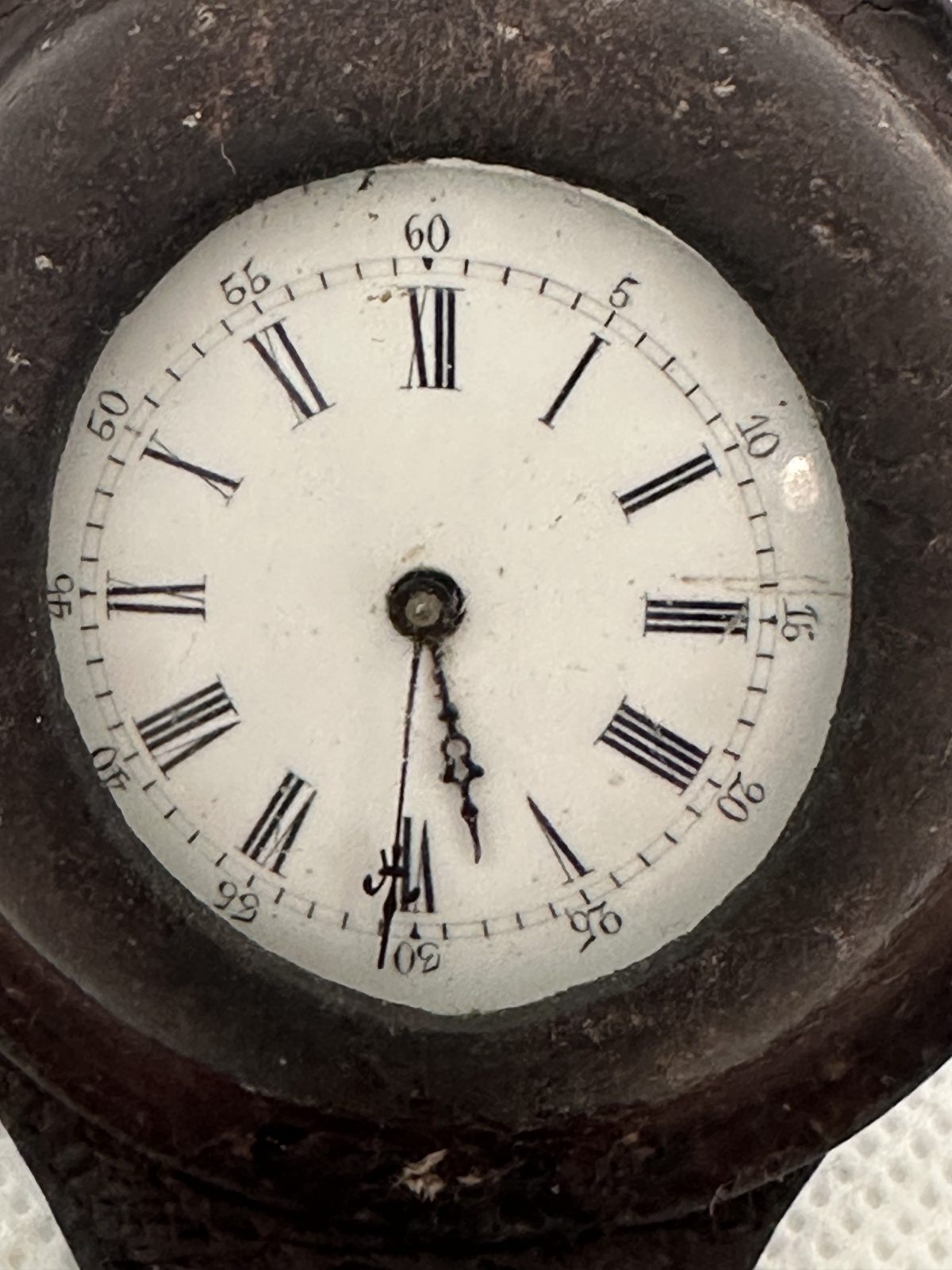 Antike Taschenuhr/Schützengrabenuhr