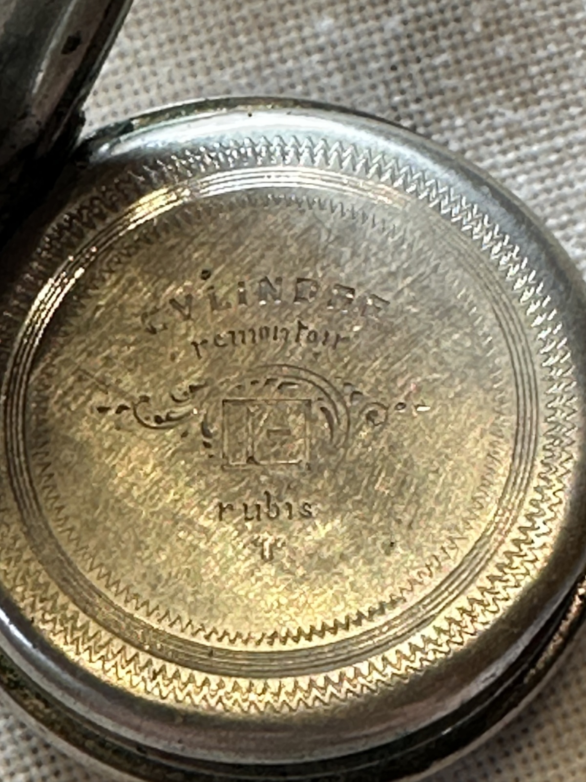 Antike Taschenuhr/Schützengrabenuhr