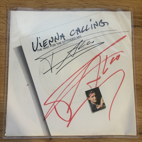Falco - Vienna Calling / SINGLE / SIGNIERT