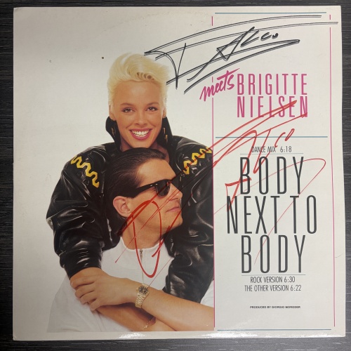 Falco – Body Next To Body / 12 MAXI / SIGNIERT
