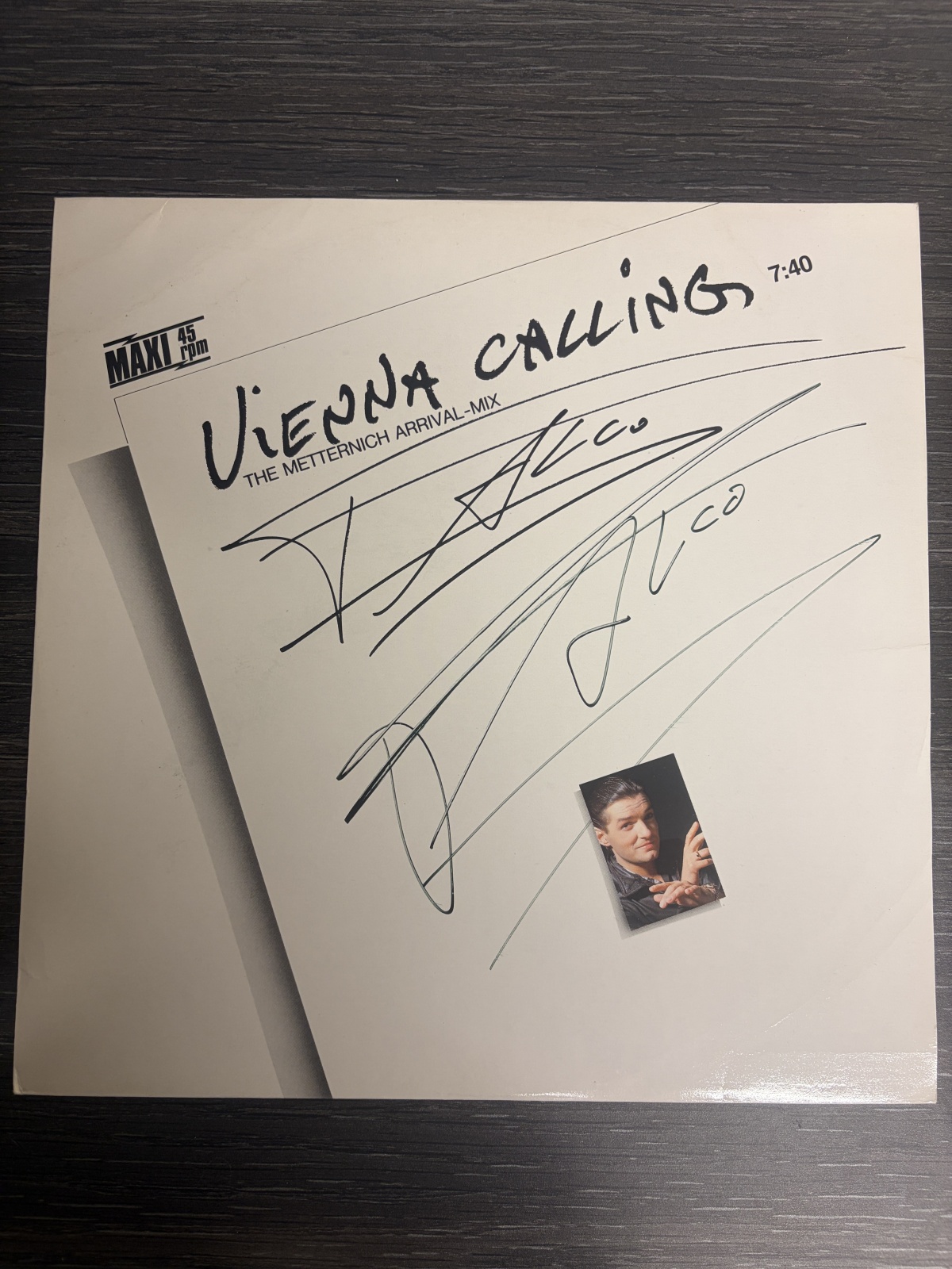 Falco – Vienna Calling / 12 MAXI / SIGNIERT