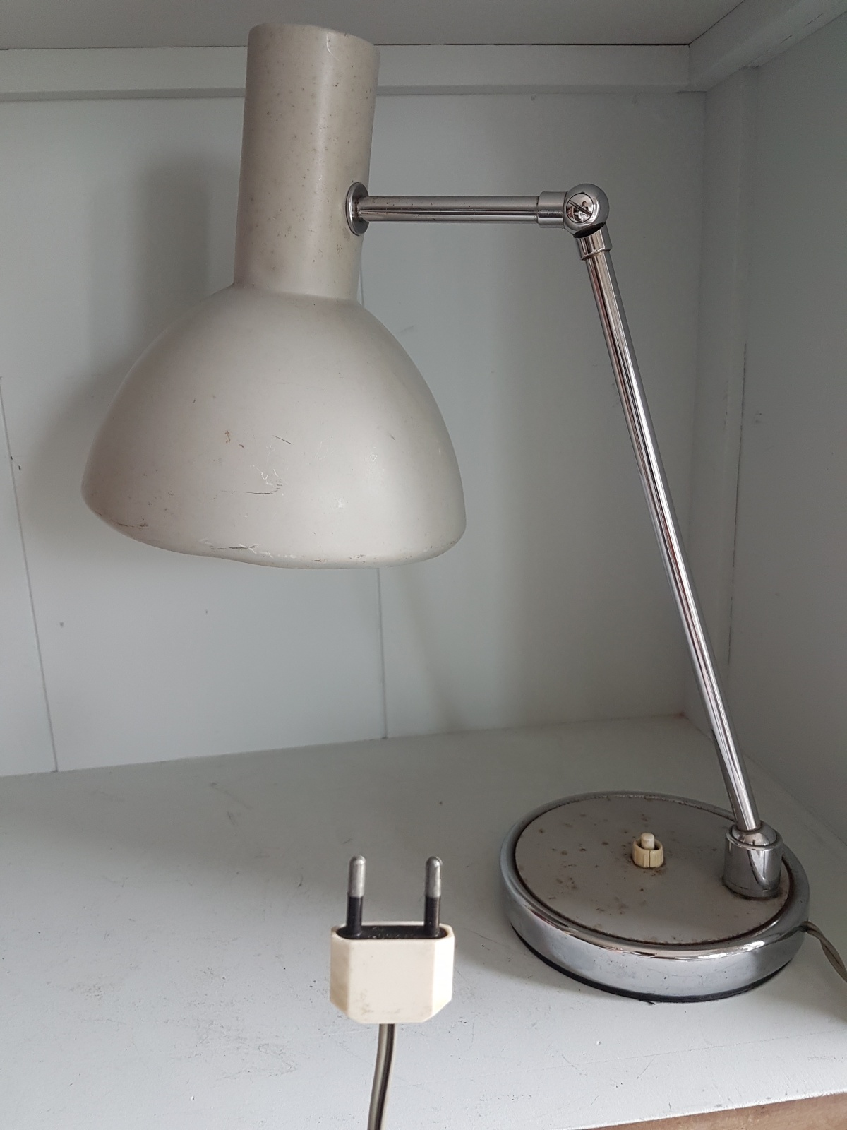 Stilux Italiaanse Vintage gepatineerde '50 desklamp