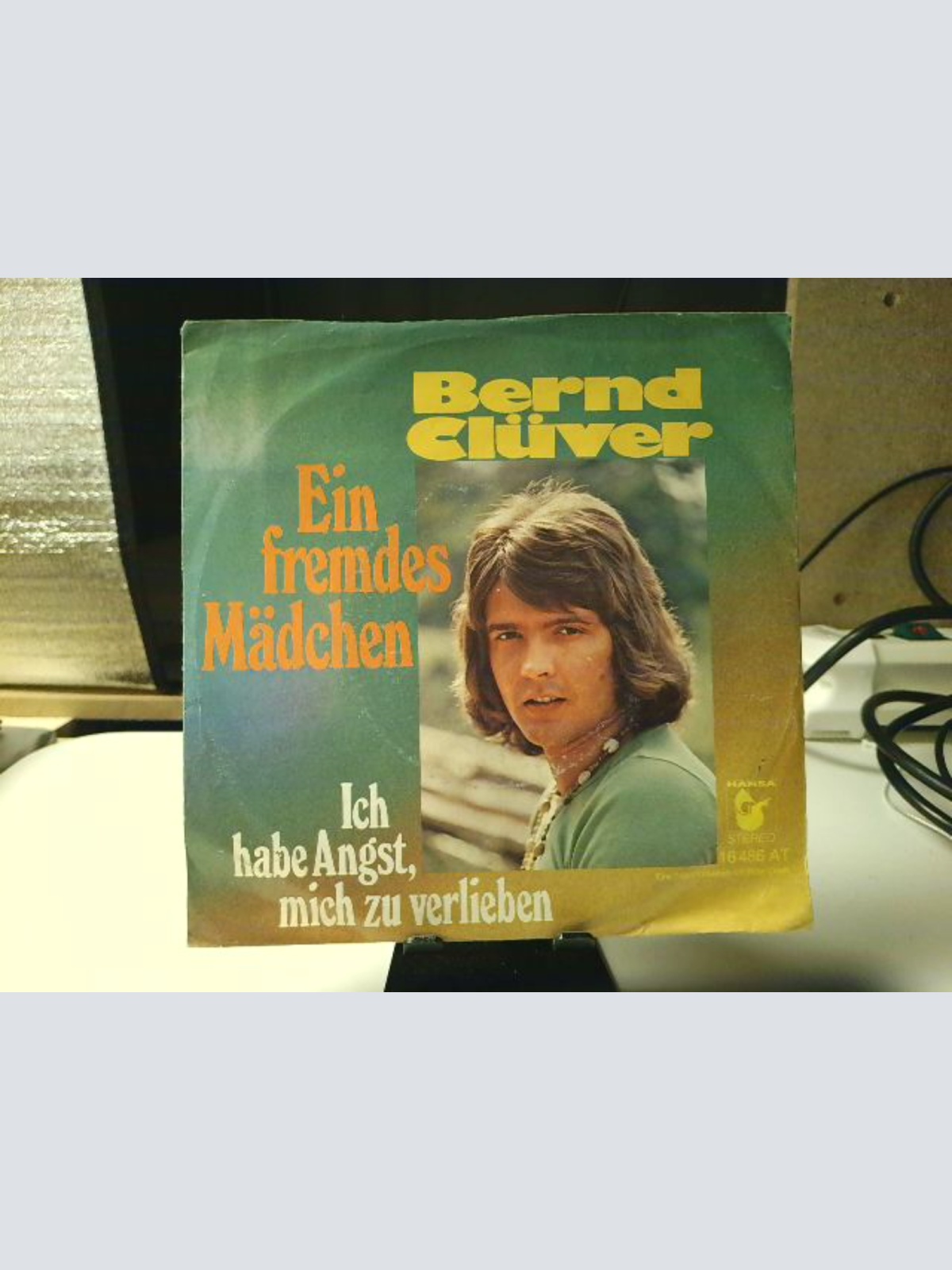 SINGLE / Bernd Clüver – Ein Fremdes Mädchen