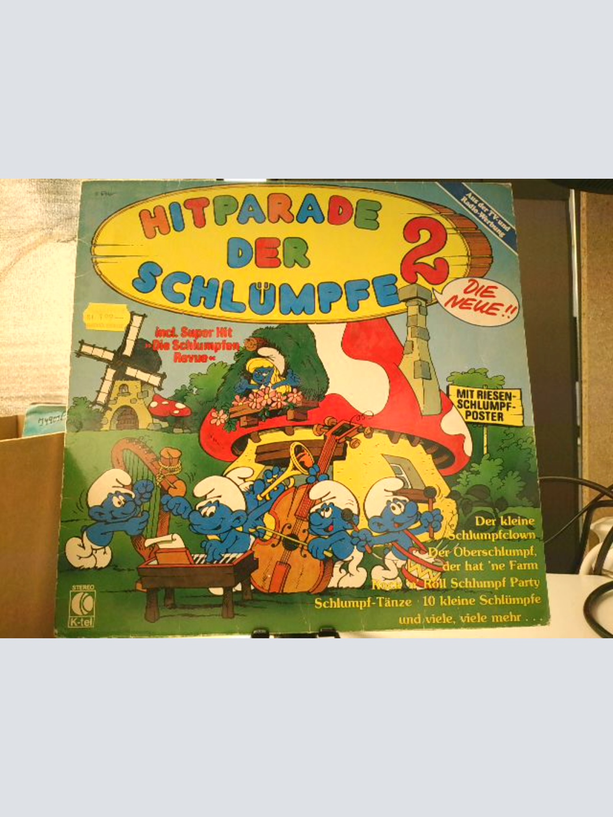 LP / Die Schlümpfe* – Hitparade Der Schlümpfe 2