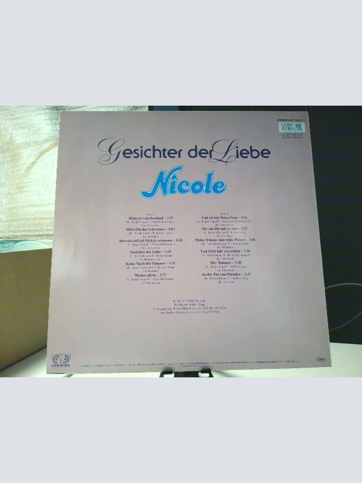 LP / Nicole (2) – Gesichter Der Liebe