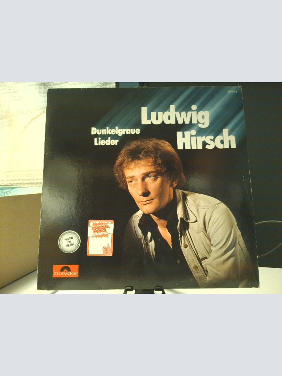 LP / Ludwig Hirsch – Dunkelgraue Lieder