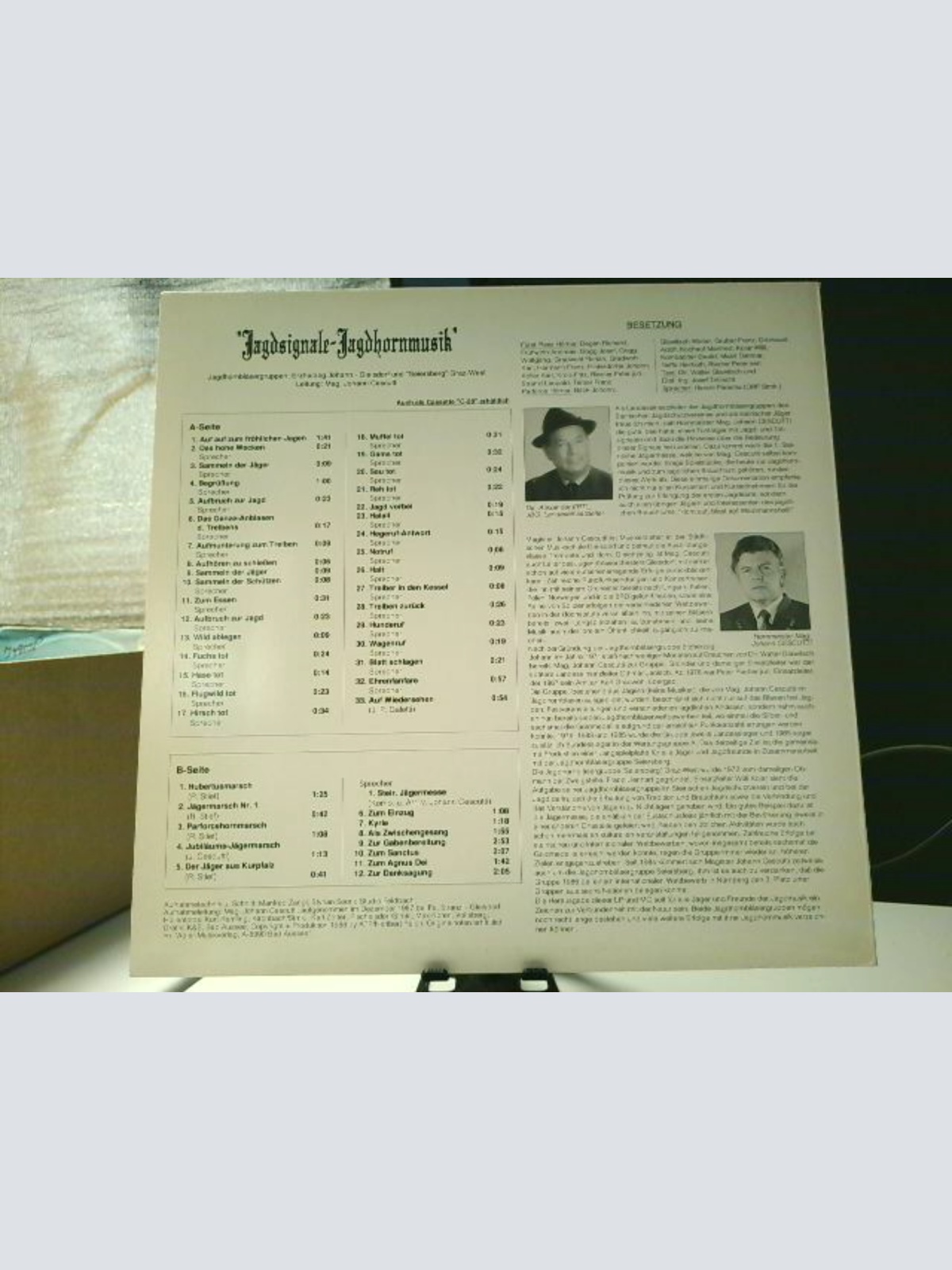 LP / Jagdsignale Jagdmusik - Graz Seiersberg
