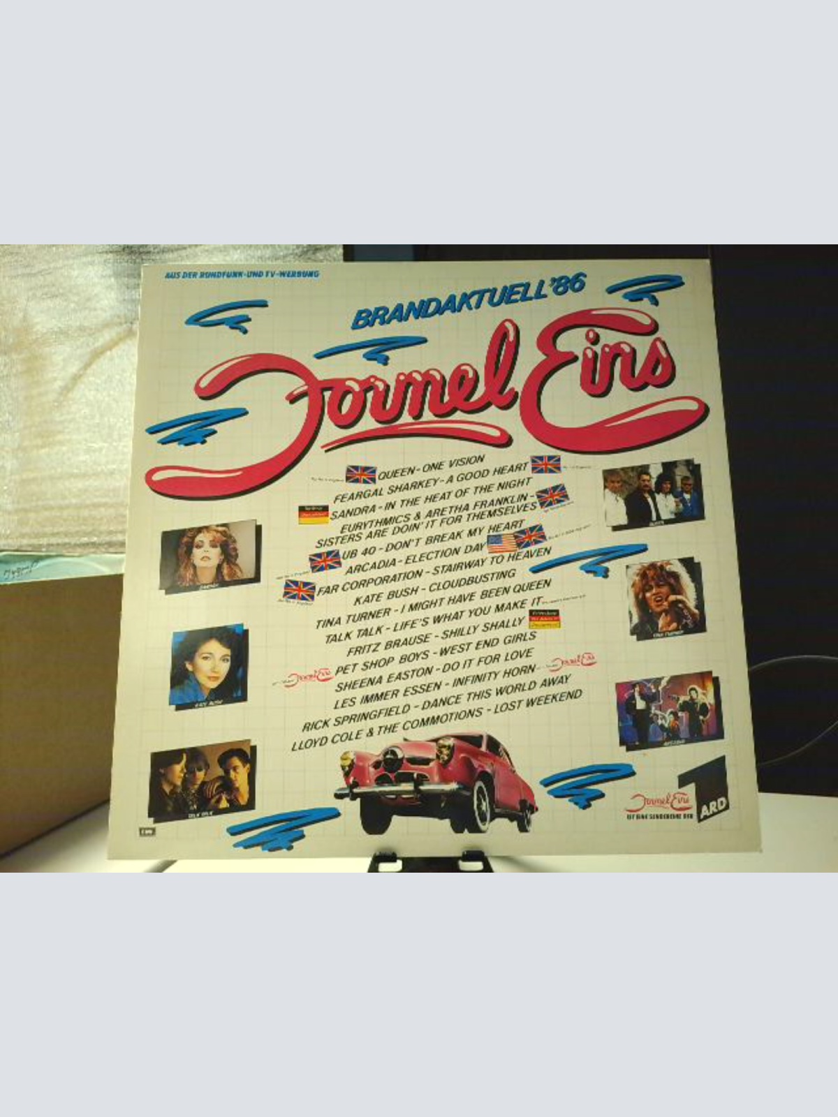 LP / Various – Formel Eins - Brandaktuell '86