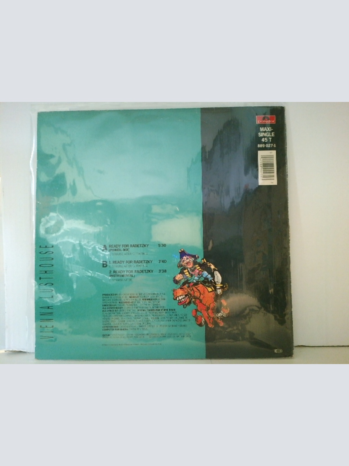 MAXI 12' / Vienna Lusthouse – Ready For Radetzky