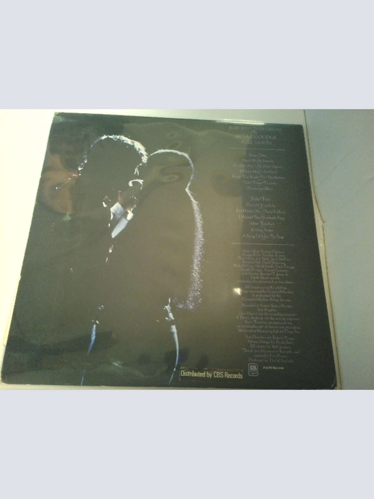 LP / Kris Kristofferson & Rita Coolidge – Full Moon
