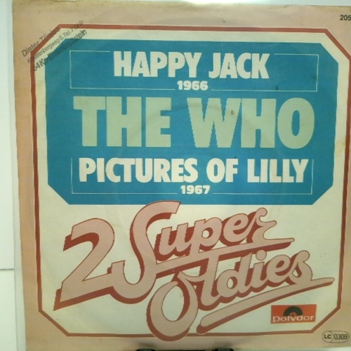 SINGLE / The Who – Happy Jack / Pictures Of Lily