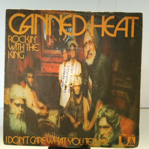 SINGLE / Canned Heat – Rockin' With The King