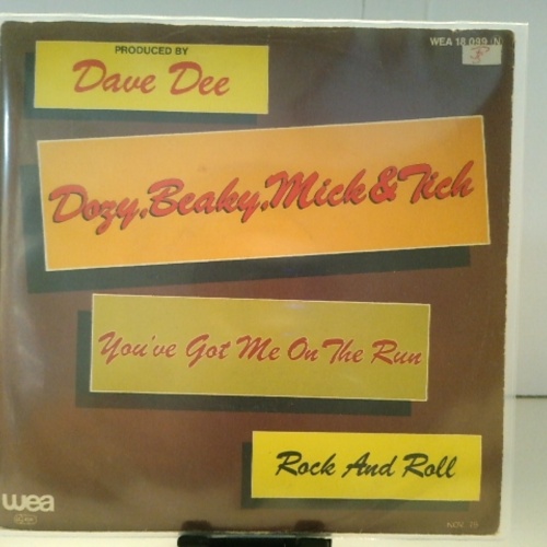 SINGLE / Dozy, Beaky, Mick & Tich – You've Got Me On The Run