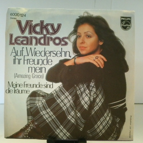 SINGLE / Vicky Leandros – Auf Wiedersehn, Ihr Freunde Mein (Amazing Grace)