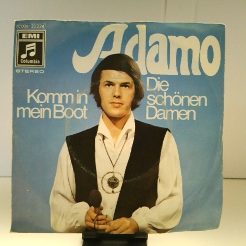SINGLE / Adamo – Komm In Mein Boot / Die Schönen Damen