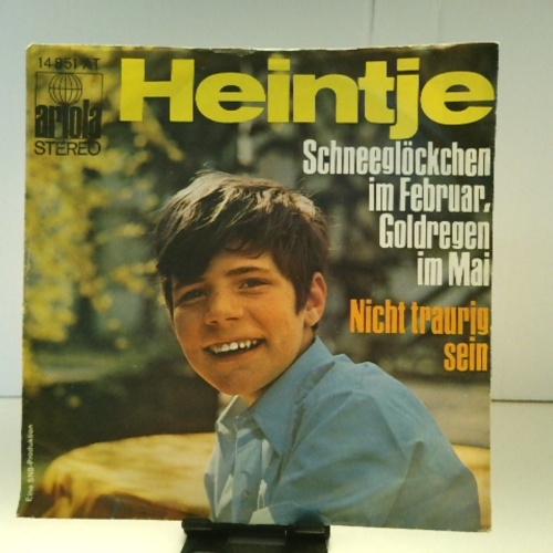 SINGLE / Heintje – Schneeglöckchen Im Februar, Goldregen Im Mai