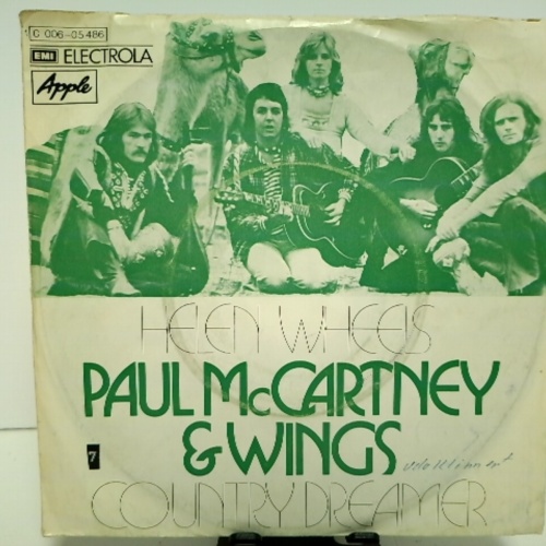 SINGLE / Paul McCartney & Wings* – Helen Wheels / Country Dreamer