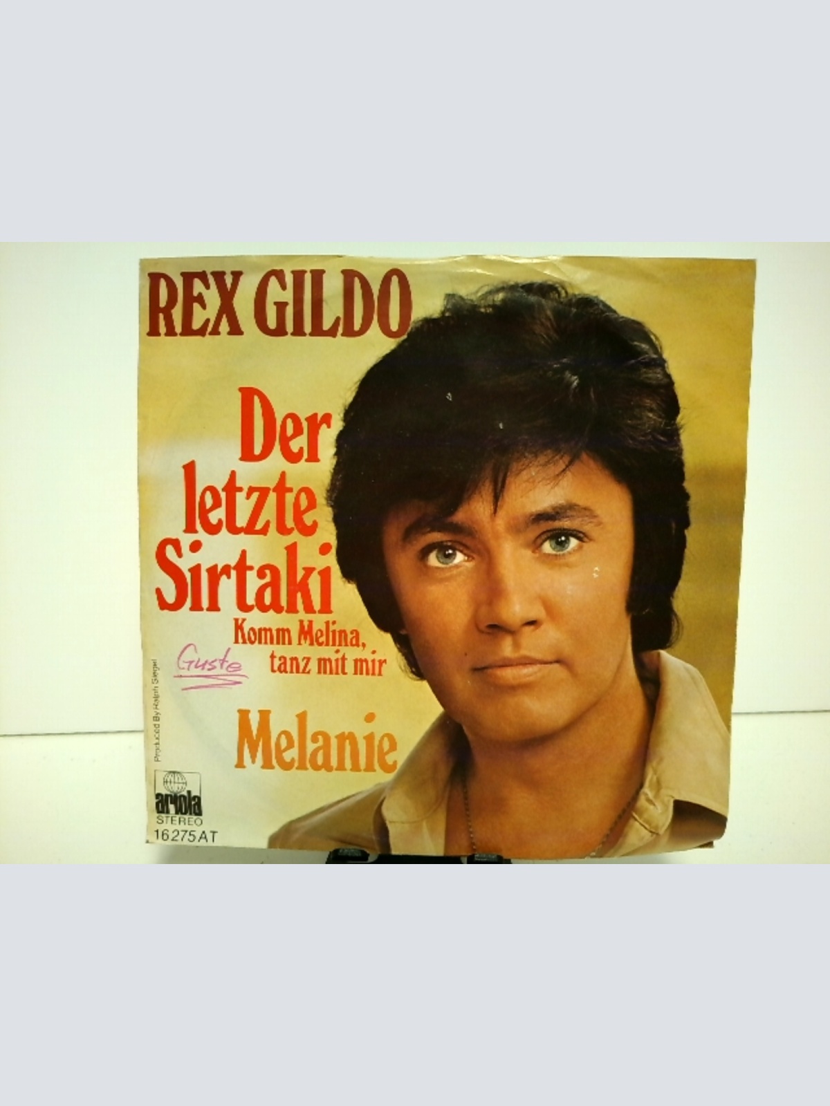 SINGLE / Rex Gildo – Der Letzte Sirtaki (Komm Melina, Tanz Mit Mir)