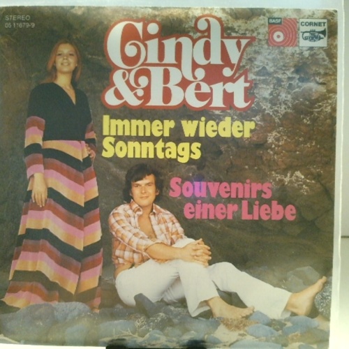 SINGLE / Cindy & Bert – Immer Wieder Sonntags / Souvenirs Einer Liebe