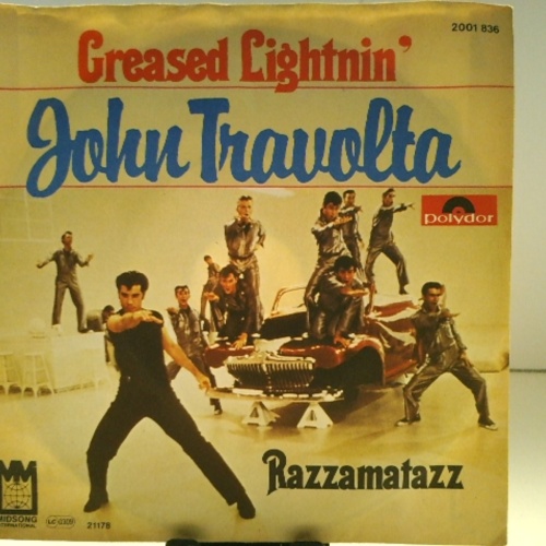 SINGLE / John Travolta – Greased Lightnin'