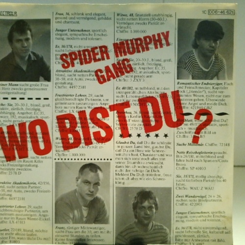 SINGLE / Spider Murphy Gang – Wo Bist Du?