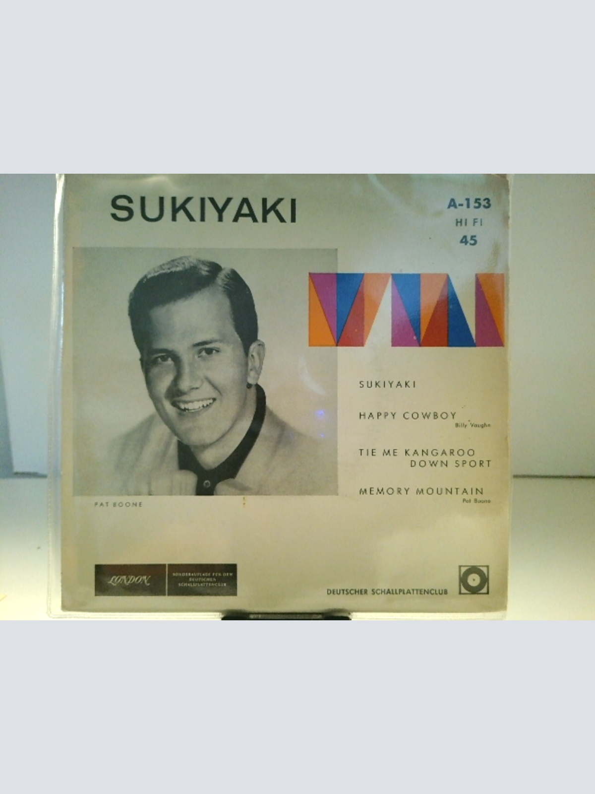 SINGLE / Billy Vaughn / Pat Boone – Sukiyaki