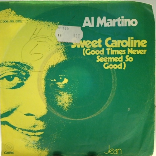 SINGLE / Al Martino – Sweet Caroline (Good Times Never Seemed So Good)