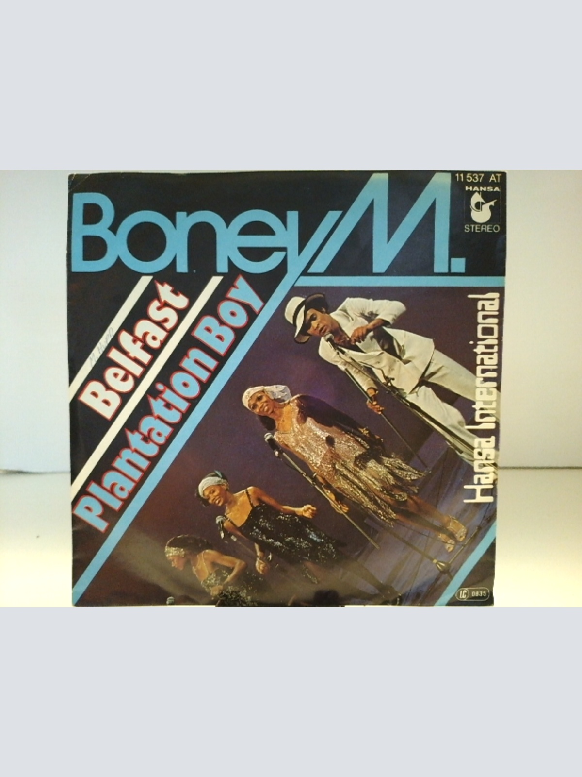 SINGLE / Boney M. – Belfast / Plantation Boy
