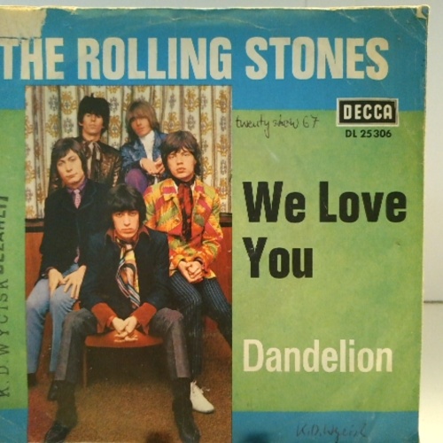 SINGLE / The Rolling Stones – We Love You / Dandelion