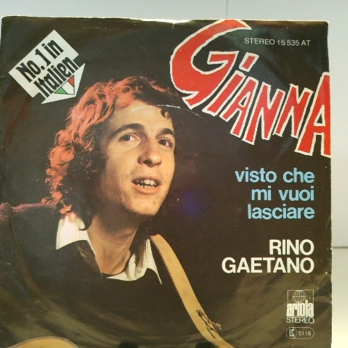 SINGLE / Rino Gaetano – Gianna