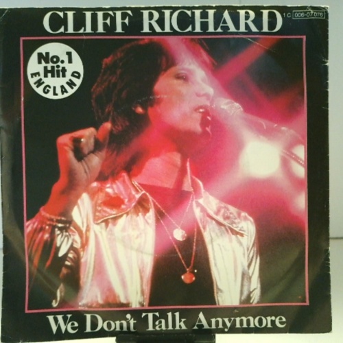 SINGLE / Cliff Richard – We Don't Talk Anymore