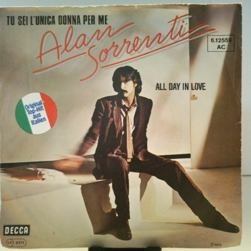 SINGLE / Alan Sorrenti – Tu Sei L'unica Donna Per Me