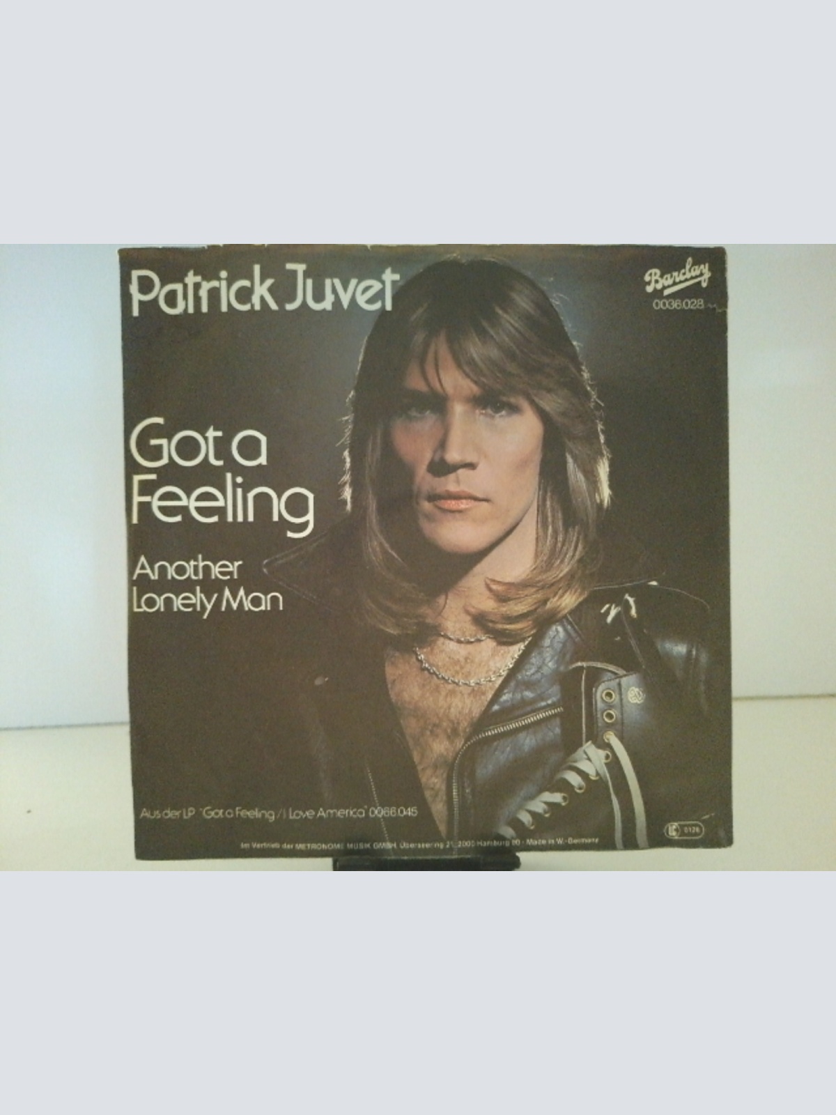 SINGLE / Patrick Juvet – Got A Feeling