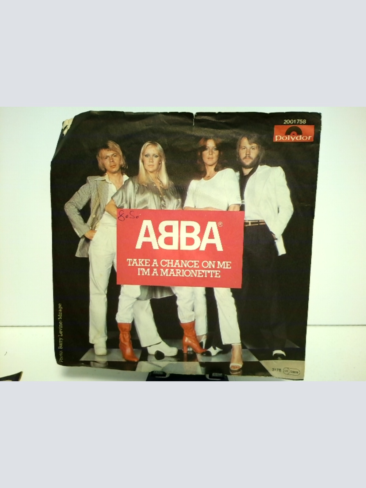 SINGLE / ABBA – Take A Chance On Me / I'm A Marionette