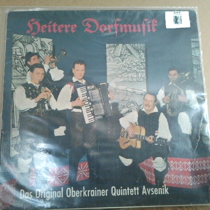 LP / Das Original Oberkrainer Quintett Avsenik - Heitere Dorfmusik
