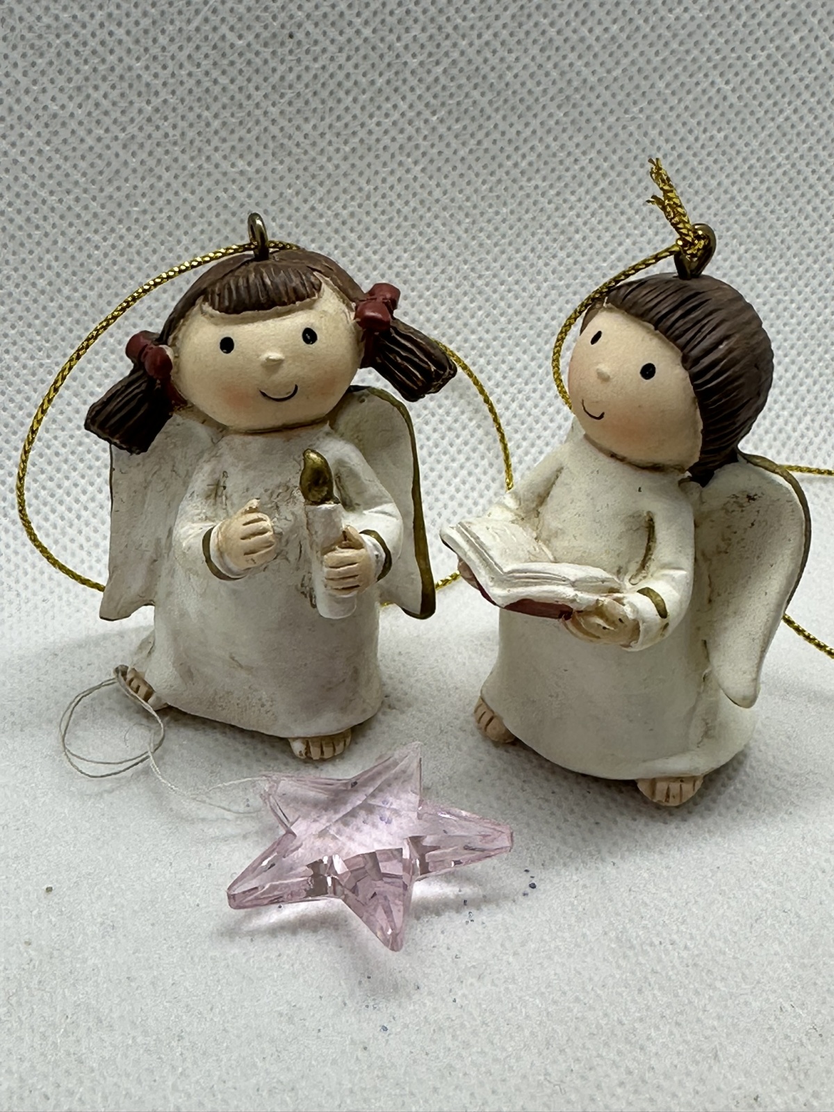 Konvolut verschiedener Christbaumschmuck aus Glas, Ton, Metall