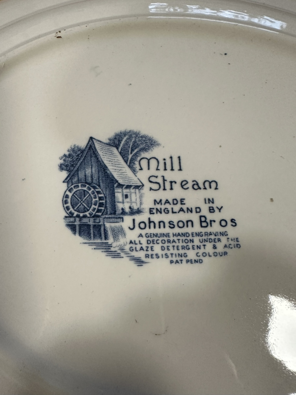 Wunderschönes Johnson Bros "Mill Stream" Sammelgeschirr 40-teilig