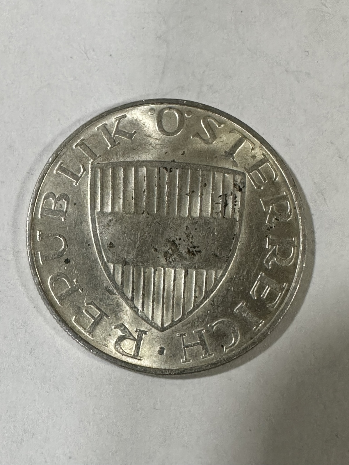 10 Schilling Münze Silber