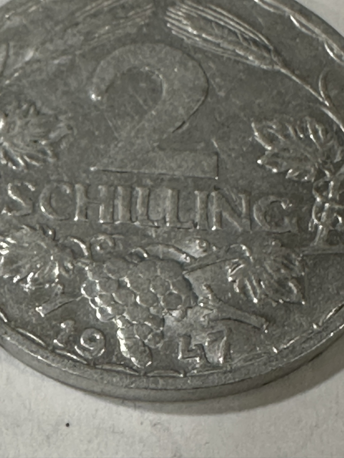 3 Münzen Österreich 1947