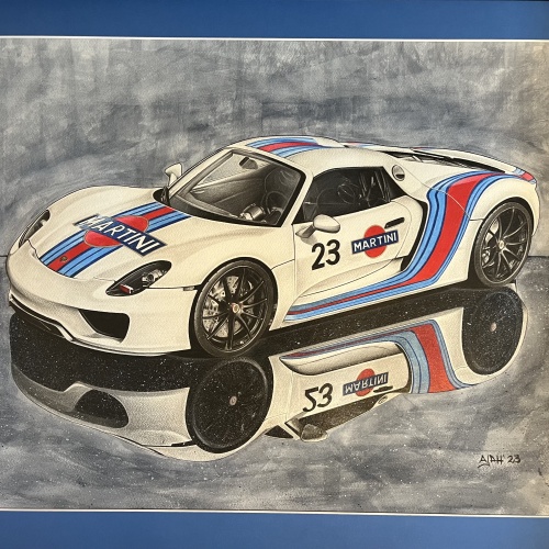 Porsche 918 Spyder (Martini Racing) von Car-Art - ALDAZORO