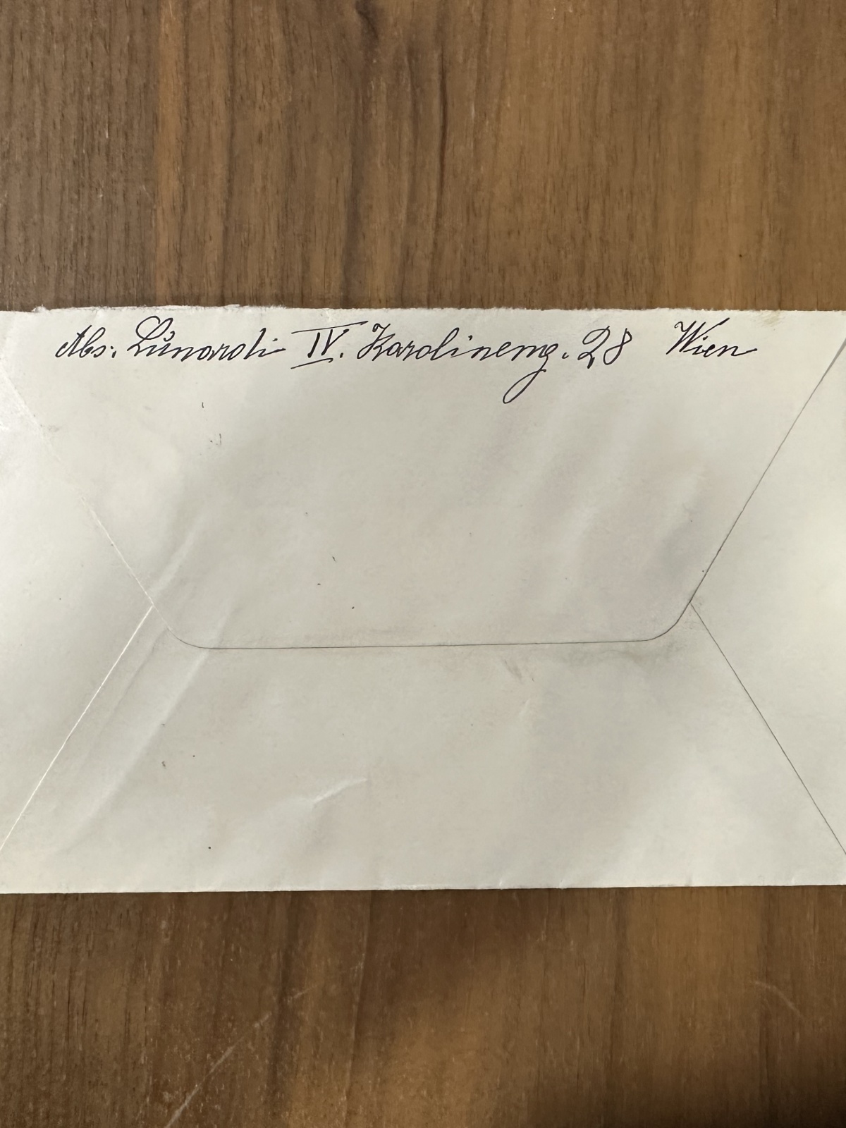 Kleines Mischbrief-Kuvert von 1938