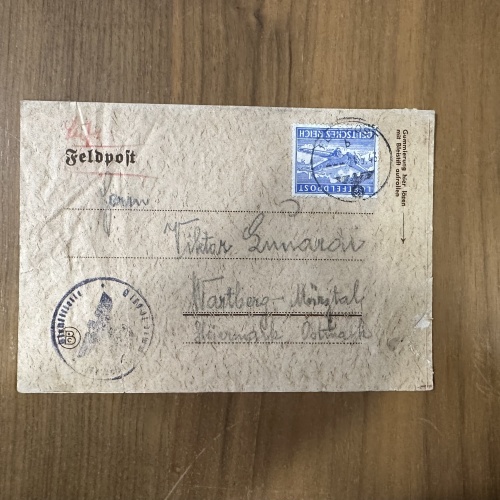 Feldpost-Brief von 1943