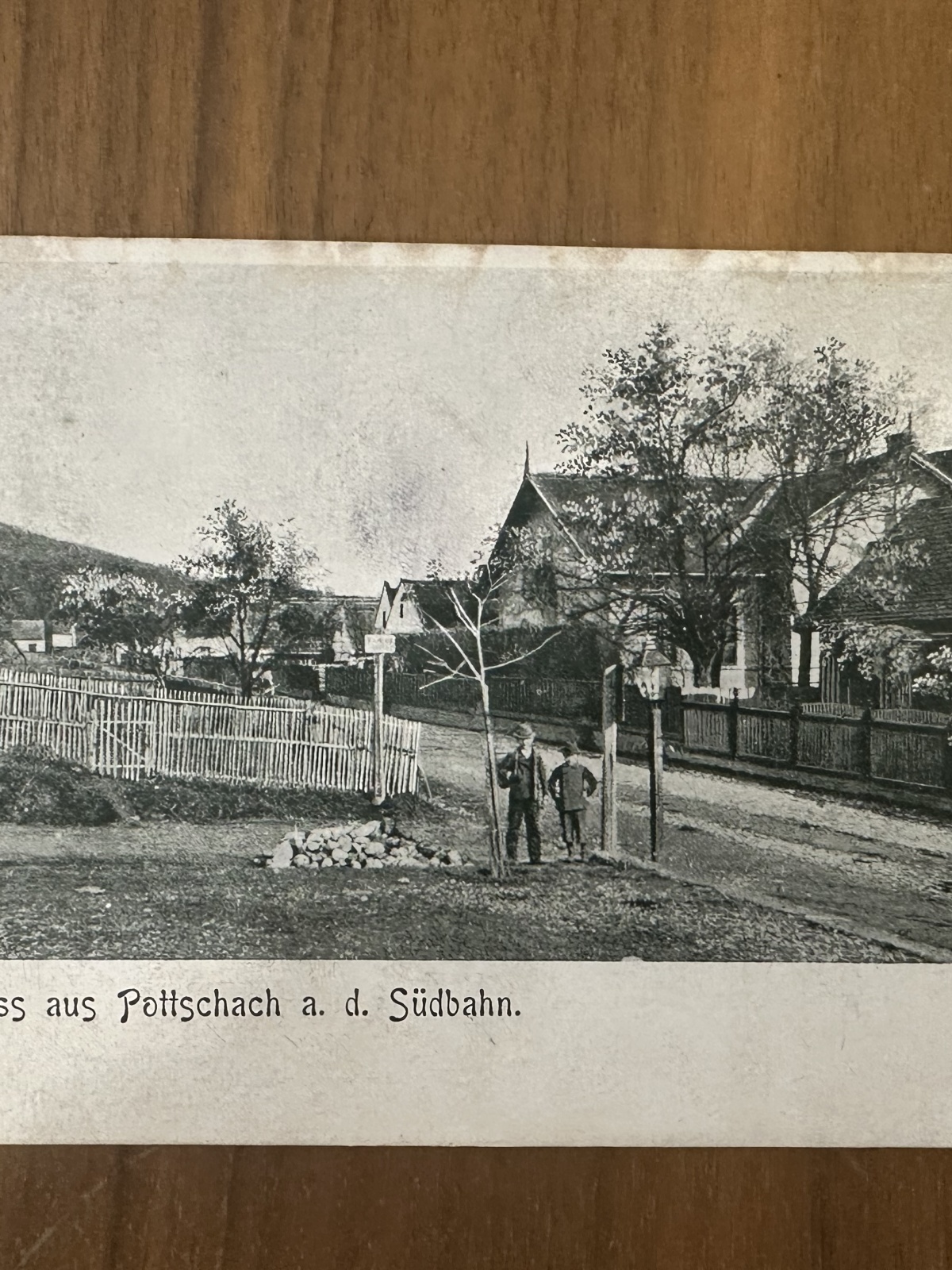 AK Pöttschach a.d. Südbahn um 1900