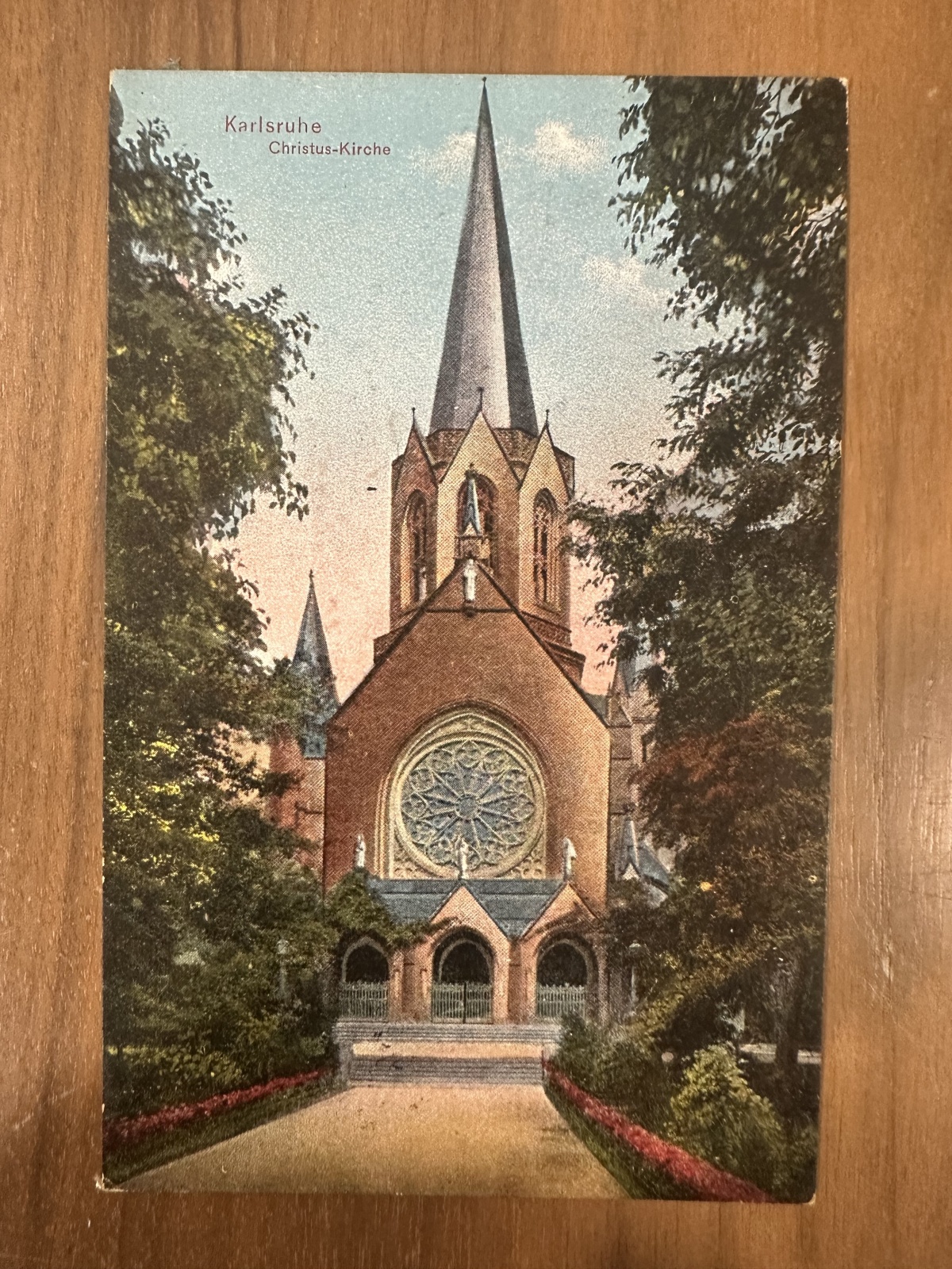 AK Karlsruhe Christuskirche