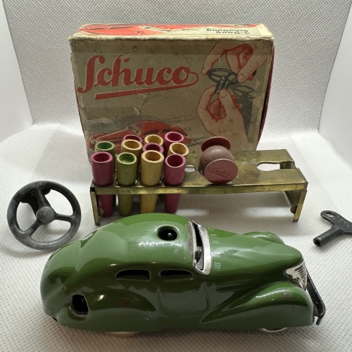 Schuco 3000 Patent Vorkrieg Germany Blechauto - funktioniert!