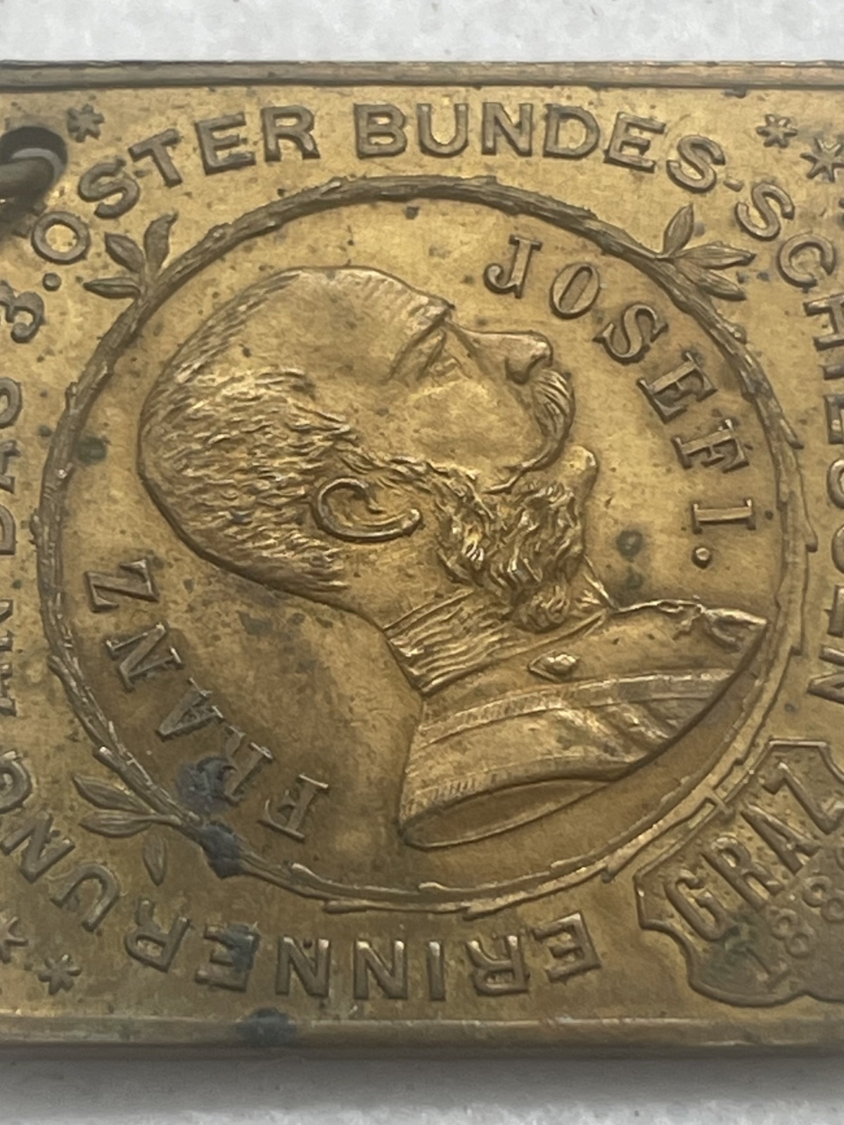 Schießmedaille Graz 1889