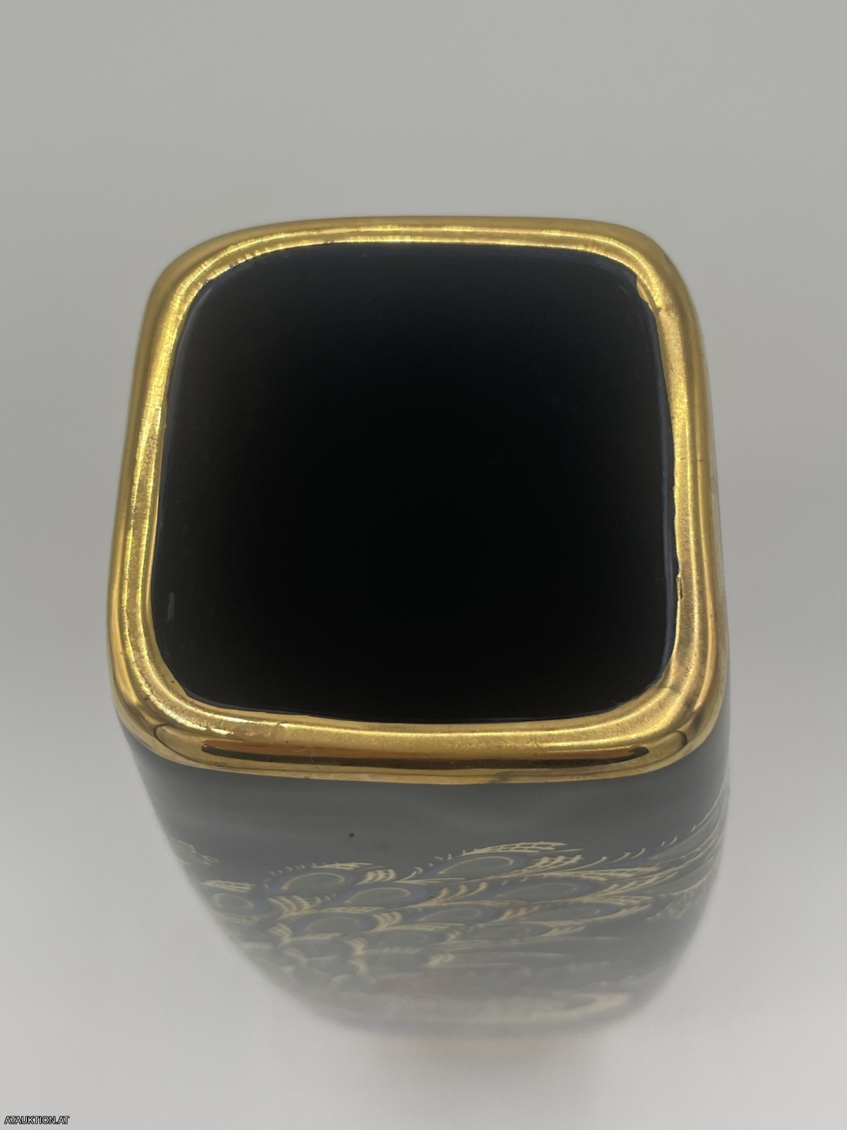 Vintage Vase 24 k Gold Greece