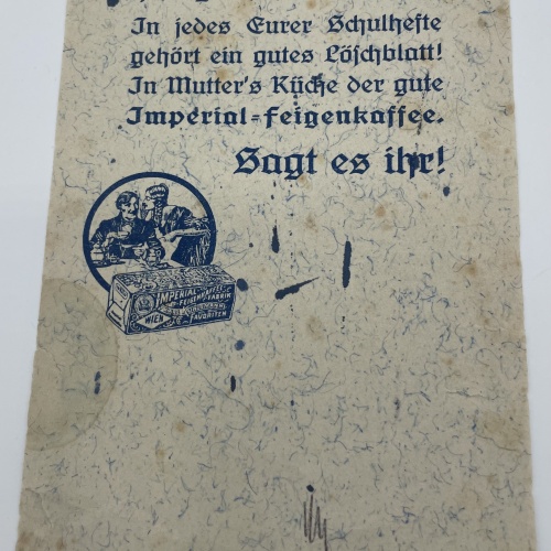 Werbe-Löschblatt Imperial Feigenkaffee