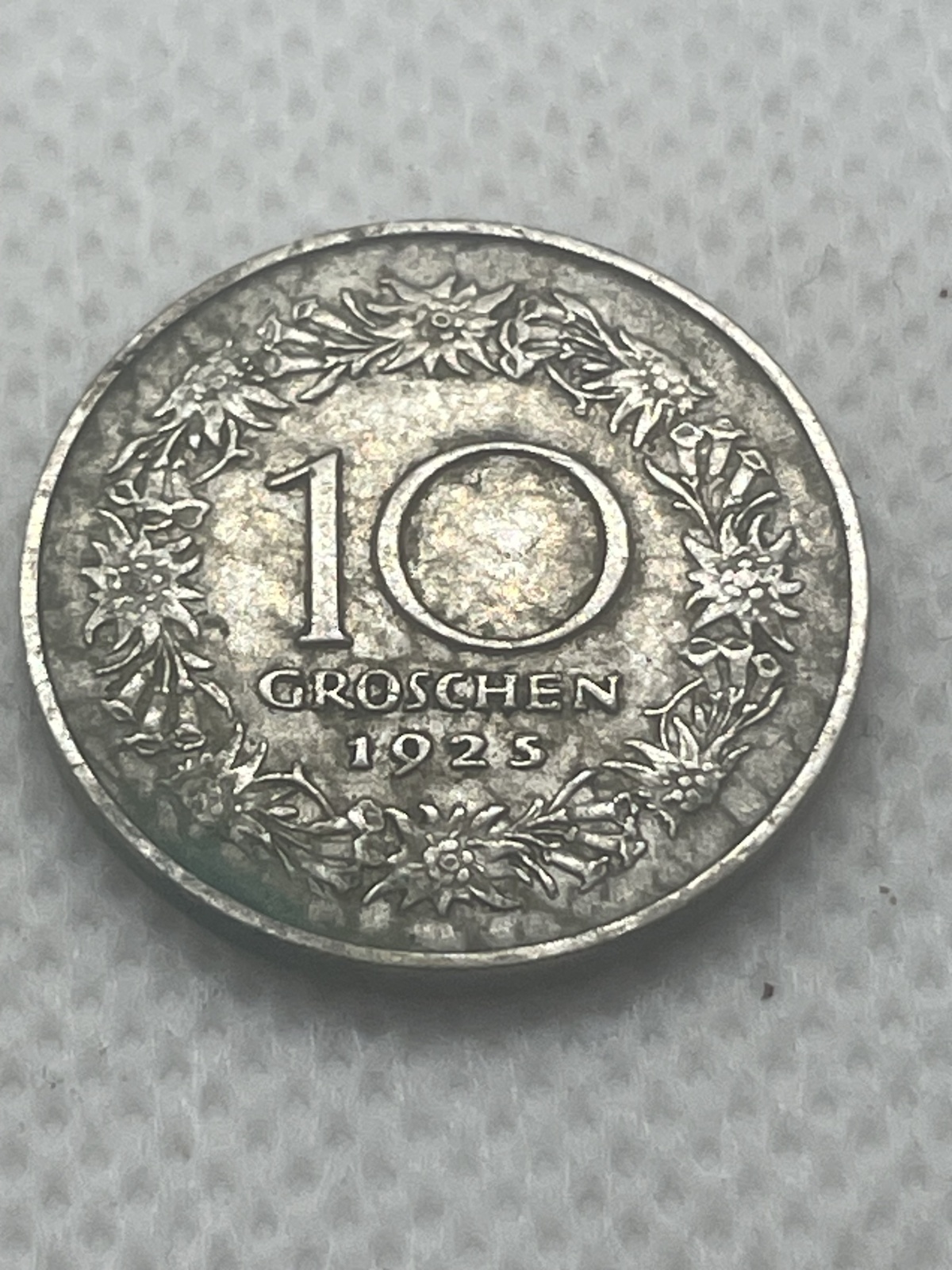 10 Groschen Österreich 1925