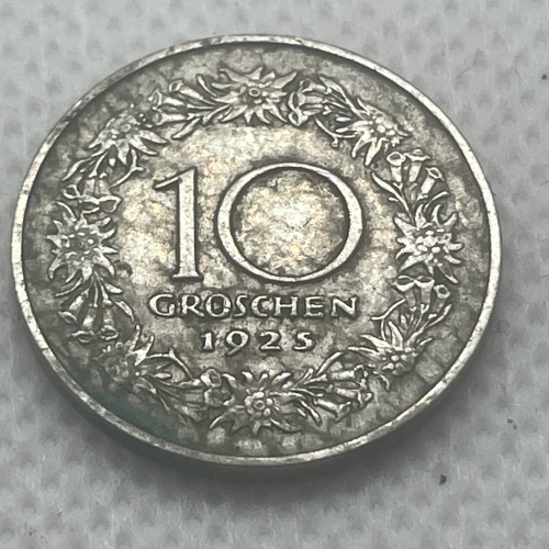 10 Groschen Österreich 1925